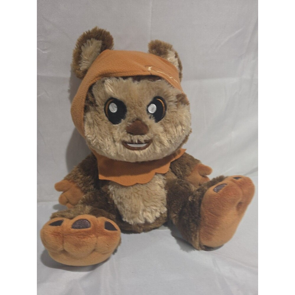 Disney Parks Exclusive Star Wars Wicket the Ewok Big Feet Plush Figure 11"